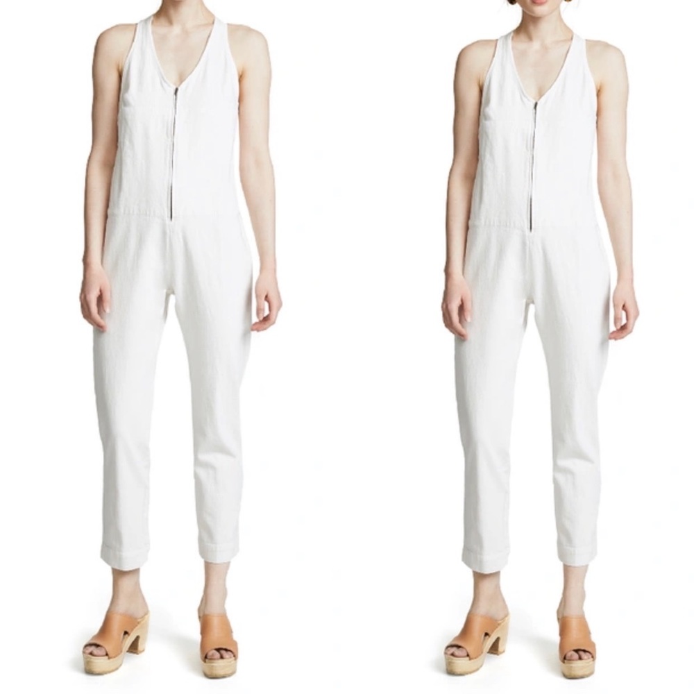Rachel Comey | Denim Zip Up Jumpsuit, 0